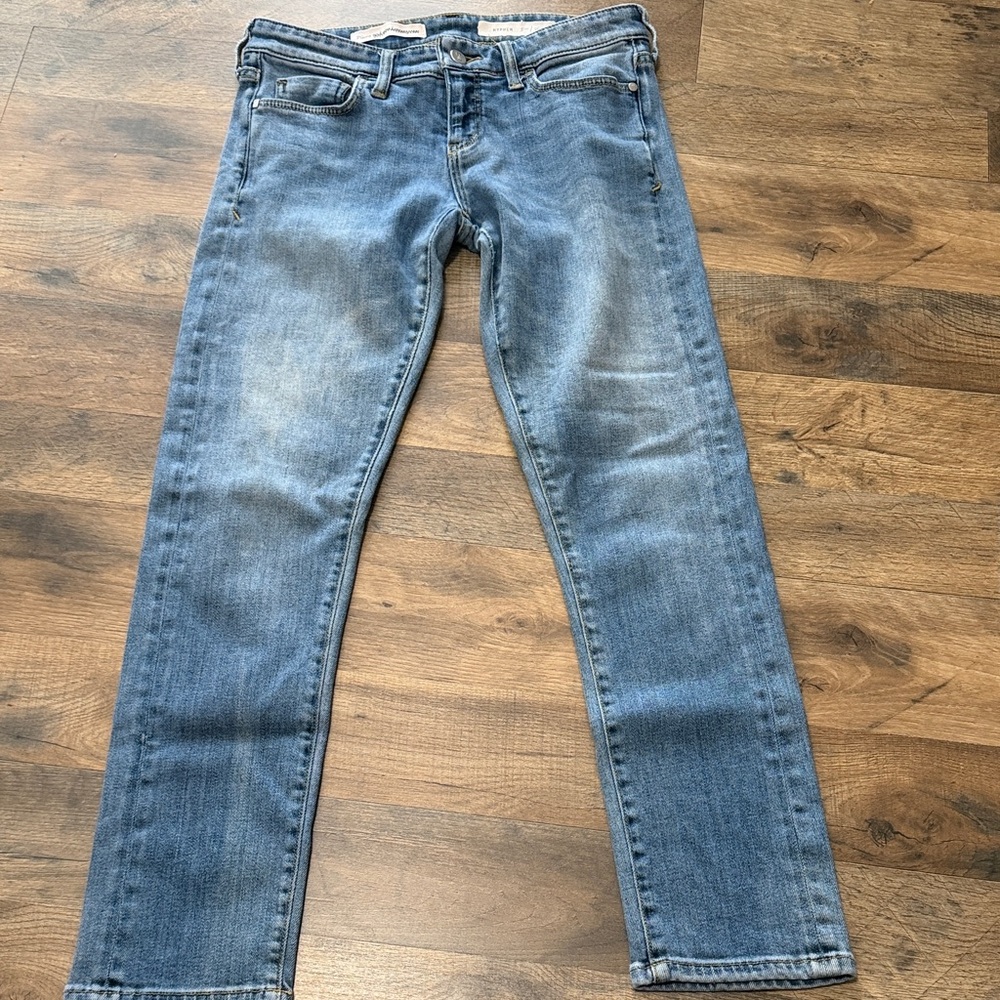 Classic Women's Blue Skinny Jeans